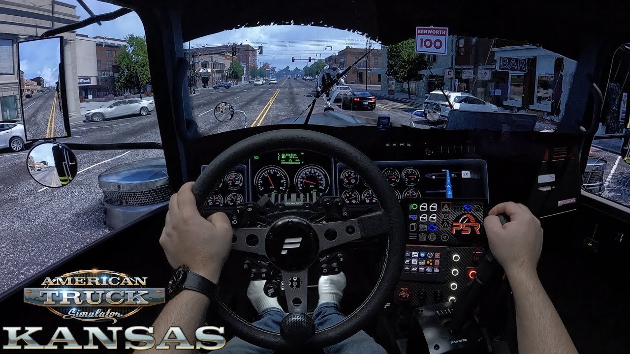 Driving a Truck in ATS