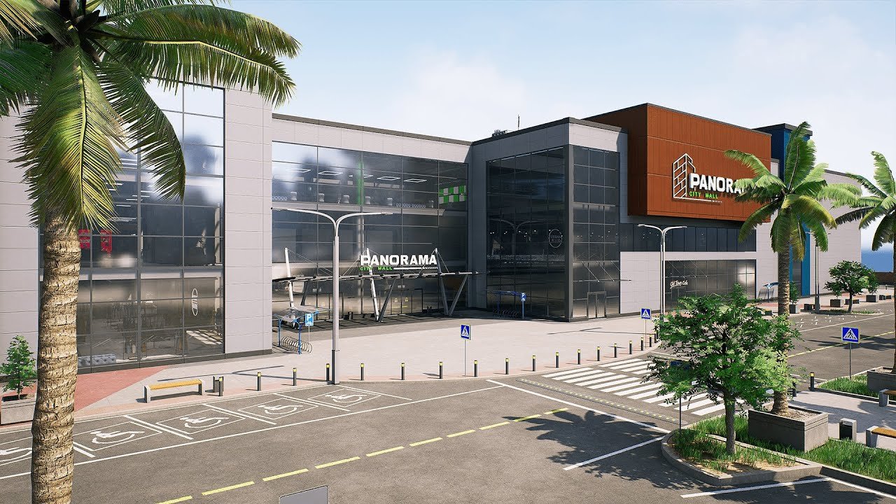 Virtual Shopping Mall UE5 Unreal Engine 5